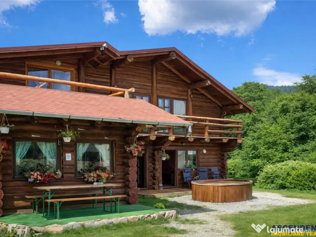 FILM! Resedinte montane,mobilate,echipate, jacuzzi,piscina,p 