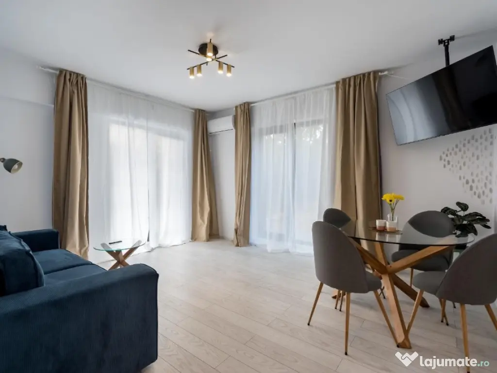 3 camere, 2 bai, NOU, centrala proprie, decomandat, LA CHEIE 