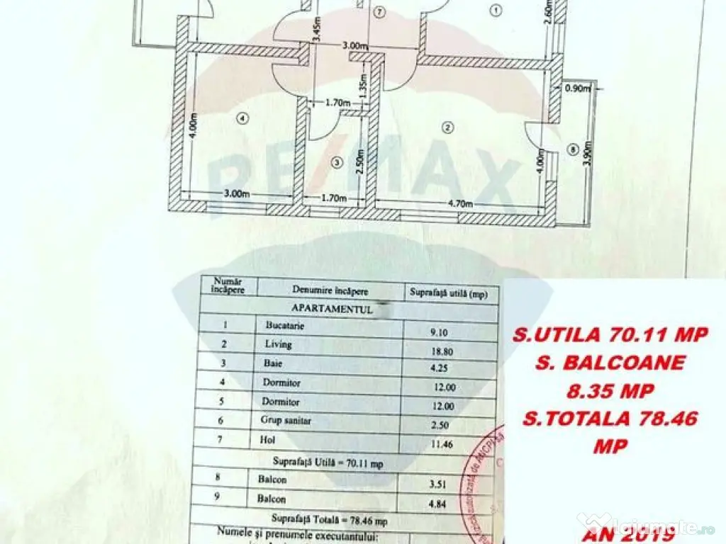 Apartament de inchiriat 3 camere | Loc de parcare | Braga... 
