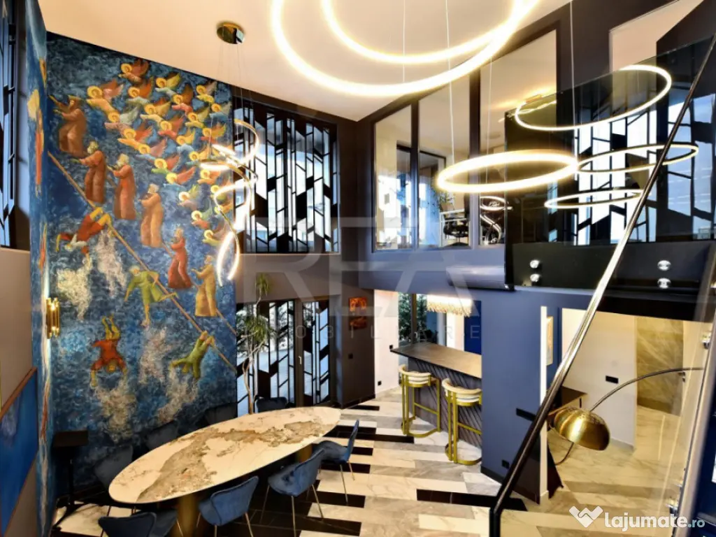 Blue Velvet in Cloud 9– Duplex Parter | Groundfloor Duplex 