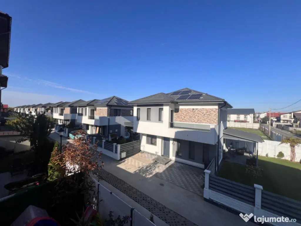 Vila individuala 126 mp construiti, mobilata și utilată mo