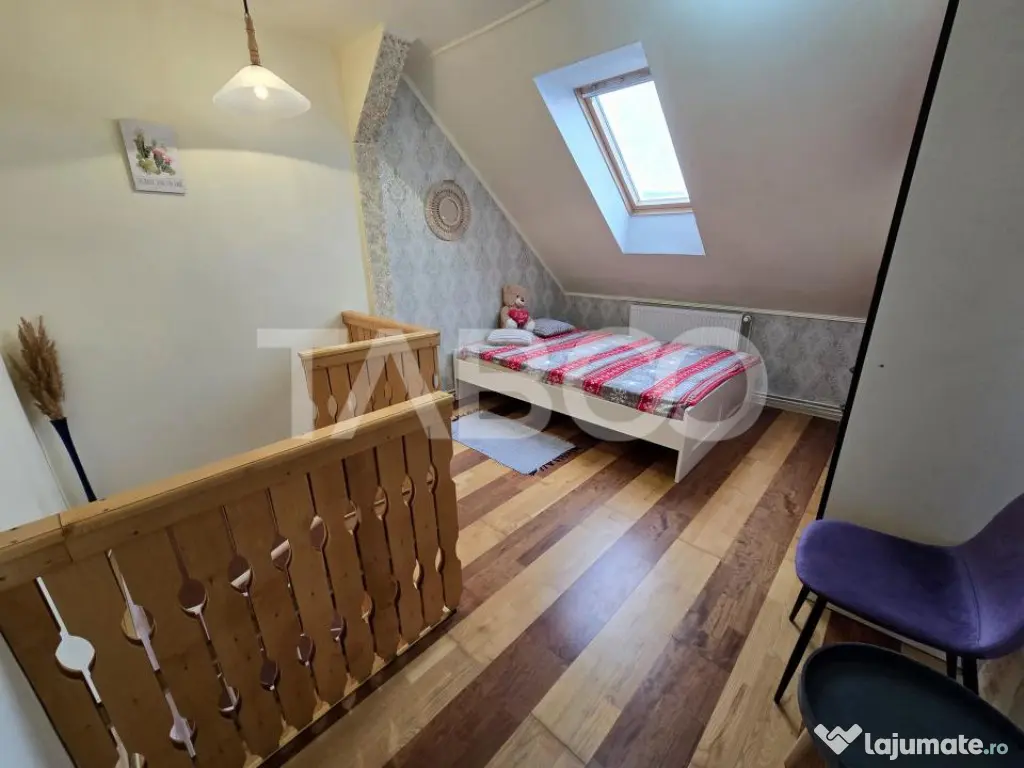 Apartament 3 camere de vanzare mobilat Valea Aurie Sibiu Com