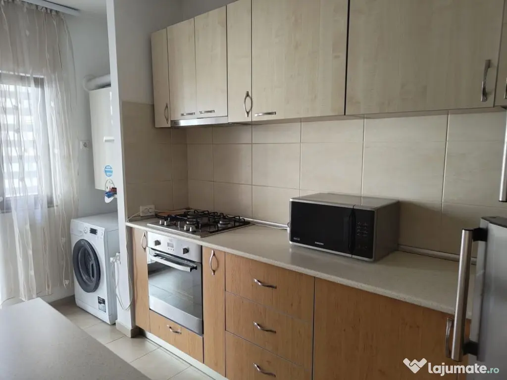 Apartament 3 camere, Mihai Bravu, utilat si mobilat, metrou, bloc nou 