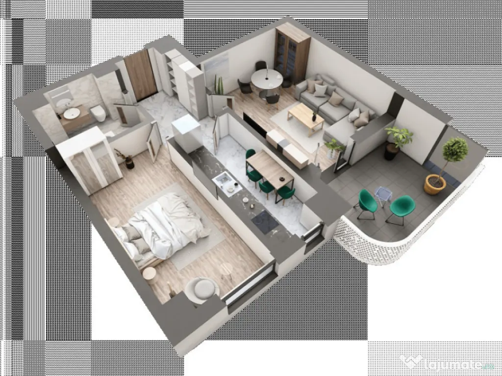 Apartament cu 2 cam | Finalizare 2026 | Direct dezvoltator | 