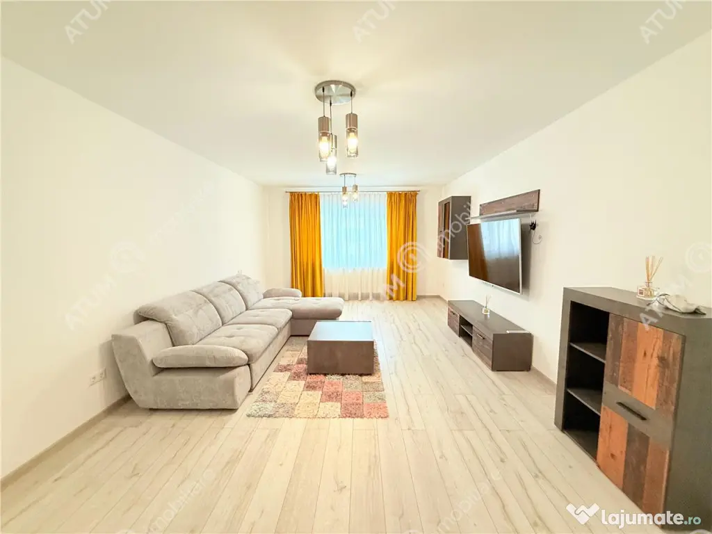 Apartament 3 camere 86 mp utili doua terase si garaj in zona 