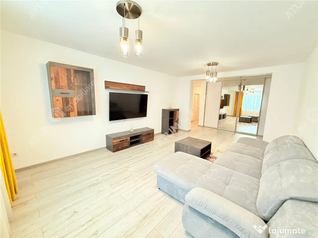 Apartament 3 camere 86 mp utili doua terase si garaj in zona 