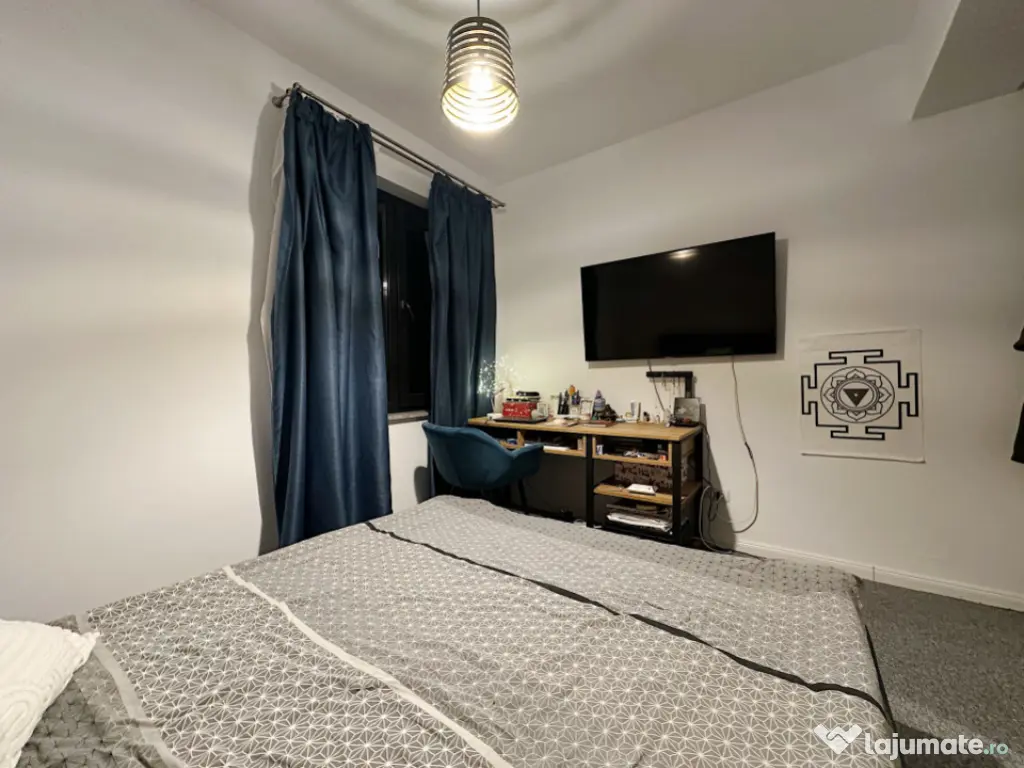 2 camere OS, bloc nou, partial mobilat si utilat, zona Pepin 