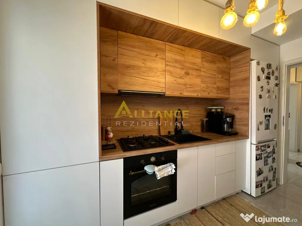 Apartament 2 camere decomandat gradina 51mp - Mobilat/Util 