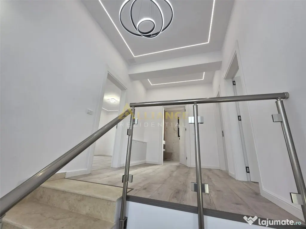 Vila individuala cu 4 camere 3 bai teren 364mp 