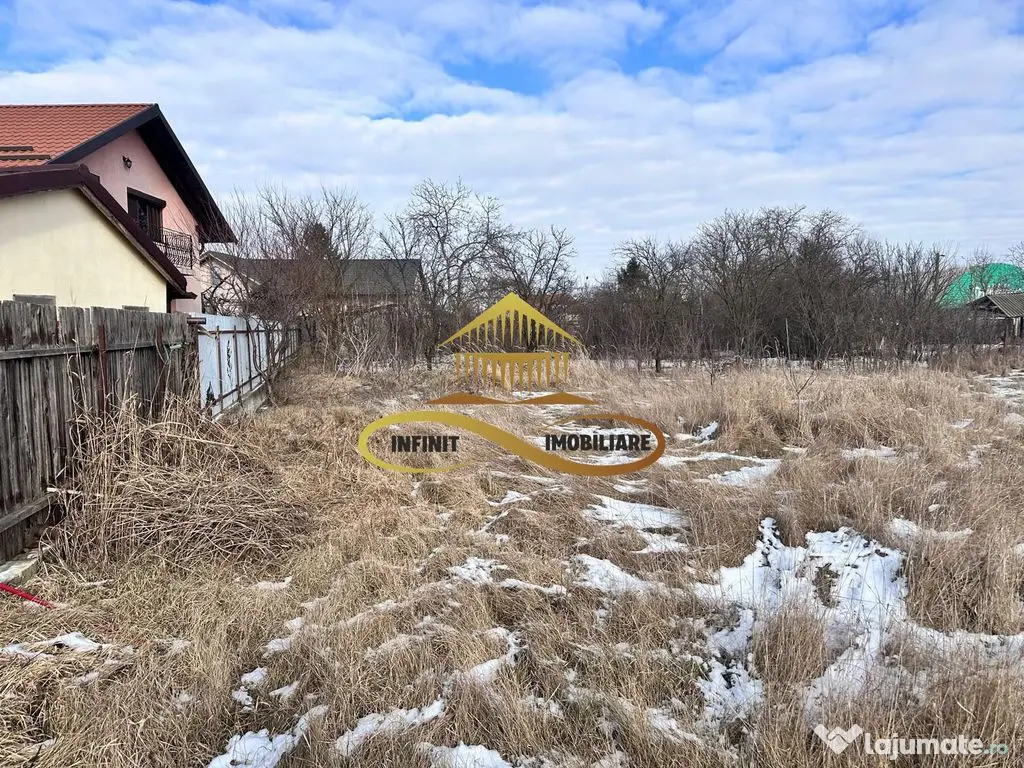 Teren de vanzare 3400 mp Lilieci Bacau 