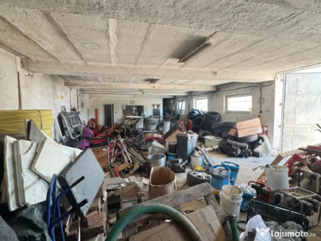 Hală 330 mp cu teren 10 ari, zonă Tanatorio 