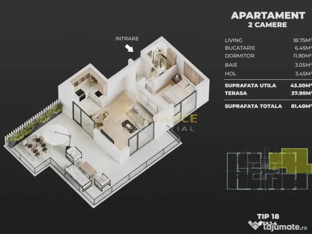 Apartamente 2 si 3 camere - Popesti Leordeni 