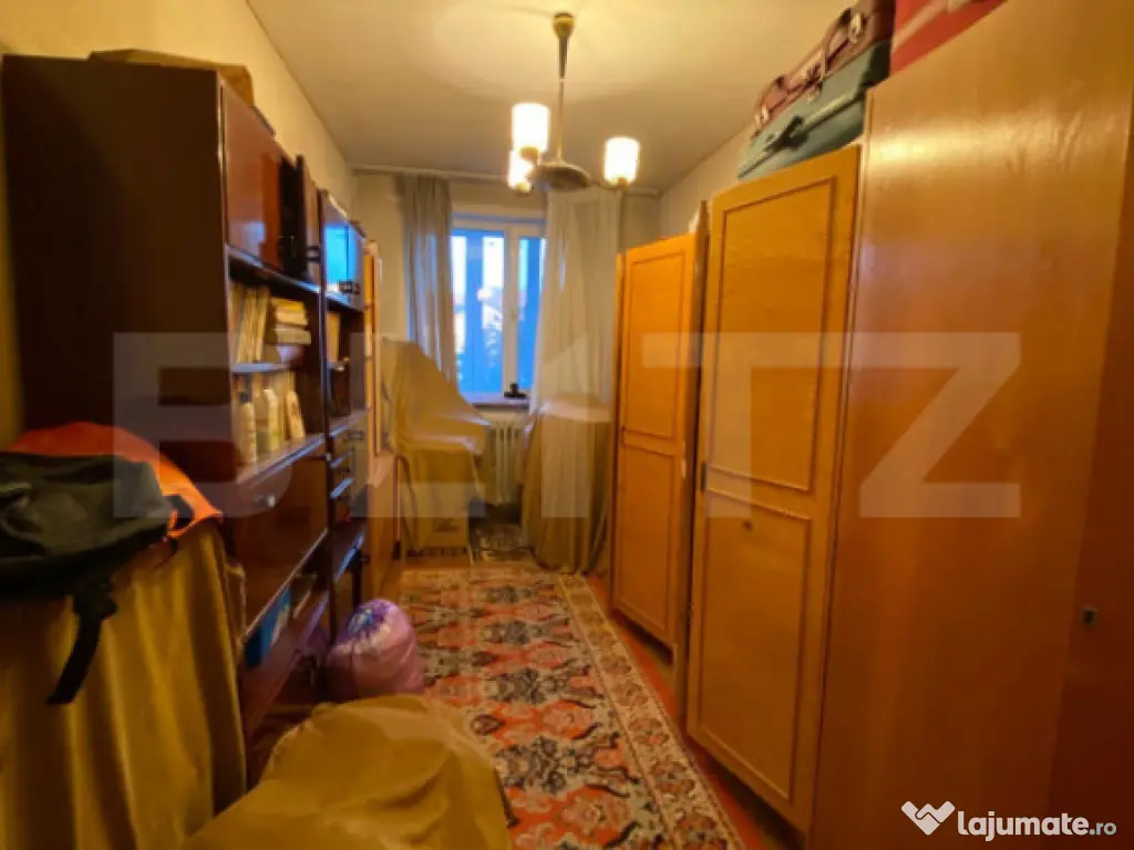 Apartament 3 camere, 2 balcoane, bloc reabilitat – Bulevar