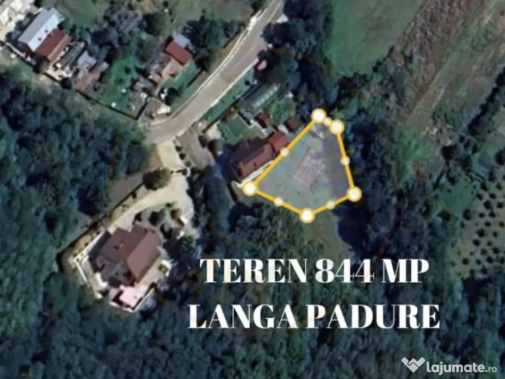 Teren 844 mp Mosoaia-Basangesti 