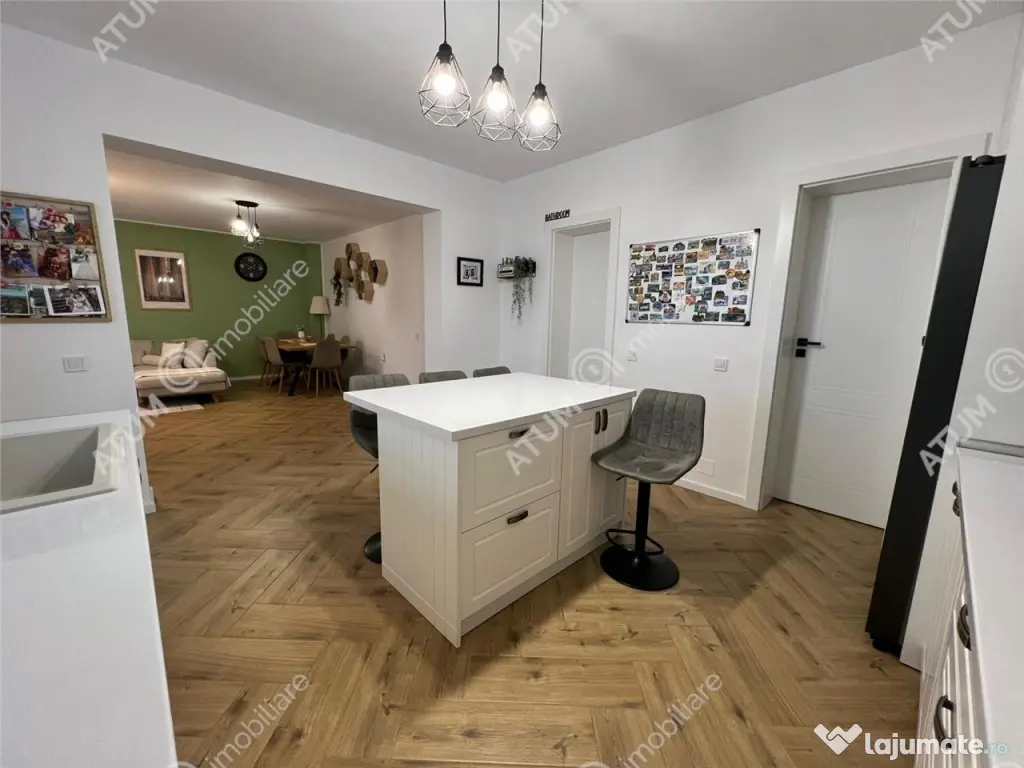 Casa individuala la cheie 4 camere 2 garaje de in Sibiu 