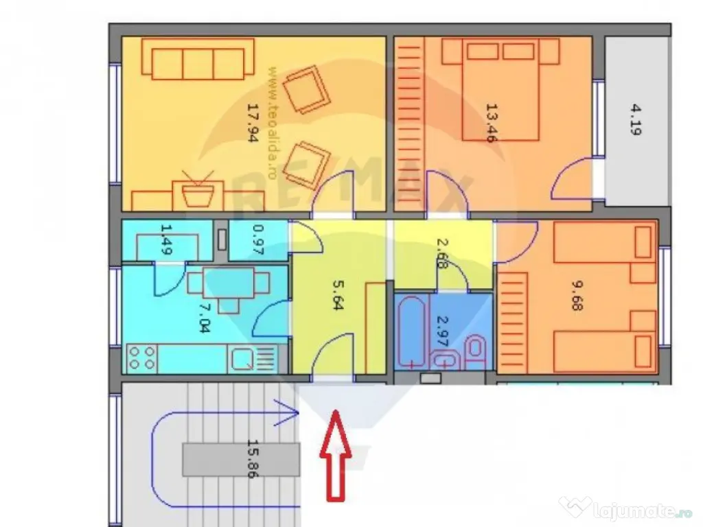 Apartament 3 camere | Centrala termica| Drumul Taberei | ... 