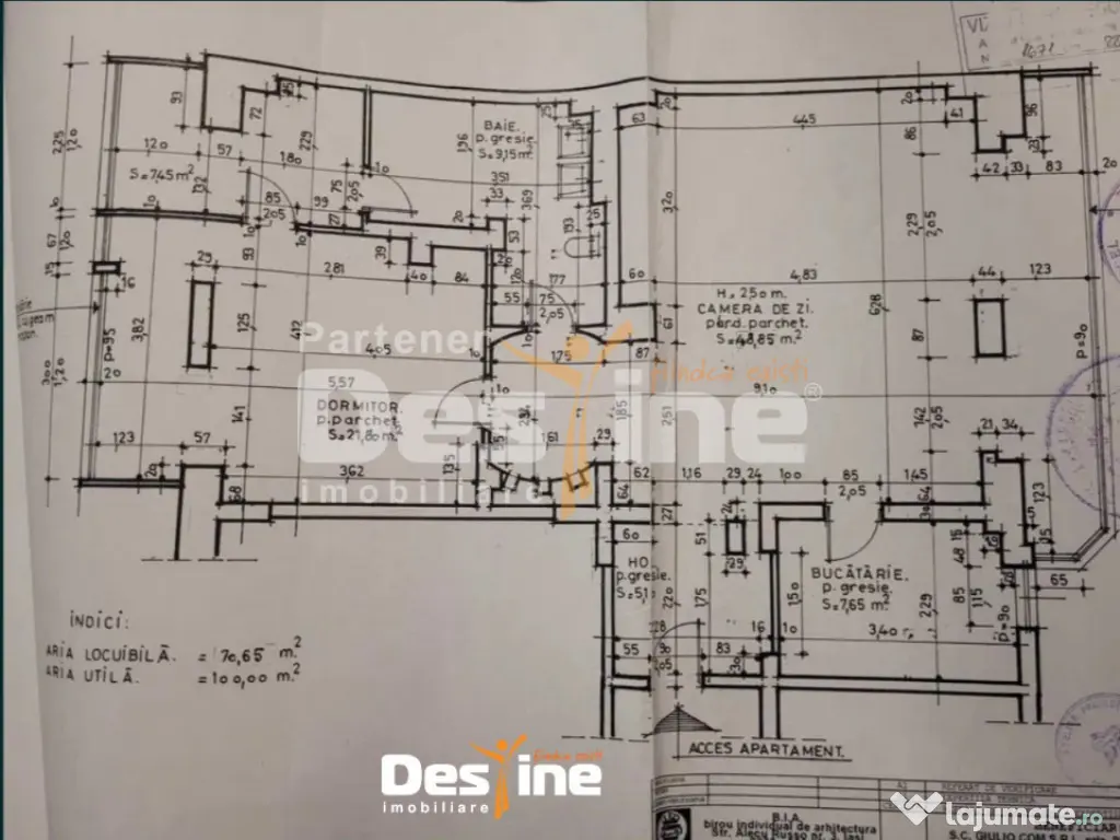 COMISION 0% Nicolina - Apartament 2 camere OPEN SPACE 100 mp 