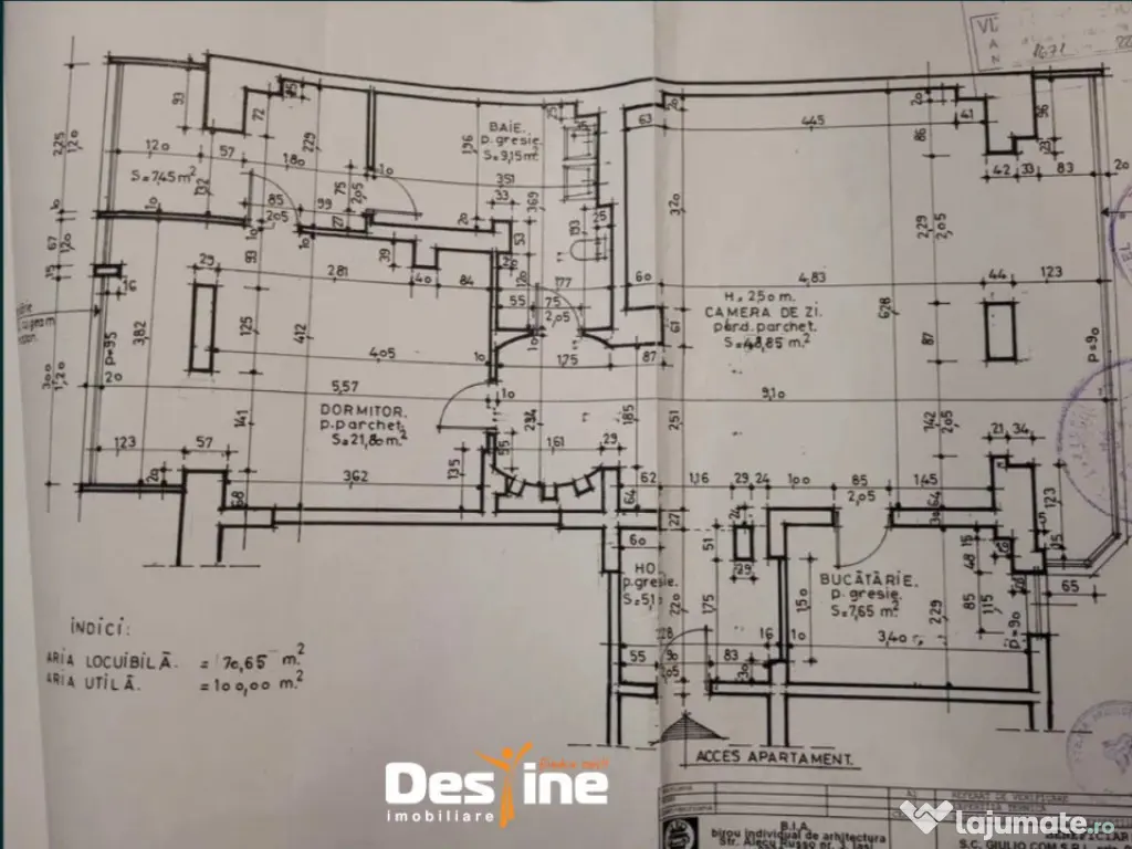COMISION 0% Nicolina - Apartament 2 camere OPEN SPACE 100 mp 