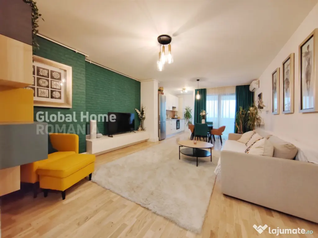 Spacious 2-Room Apartment | Barbu Văcărescu | Bright & Sty 