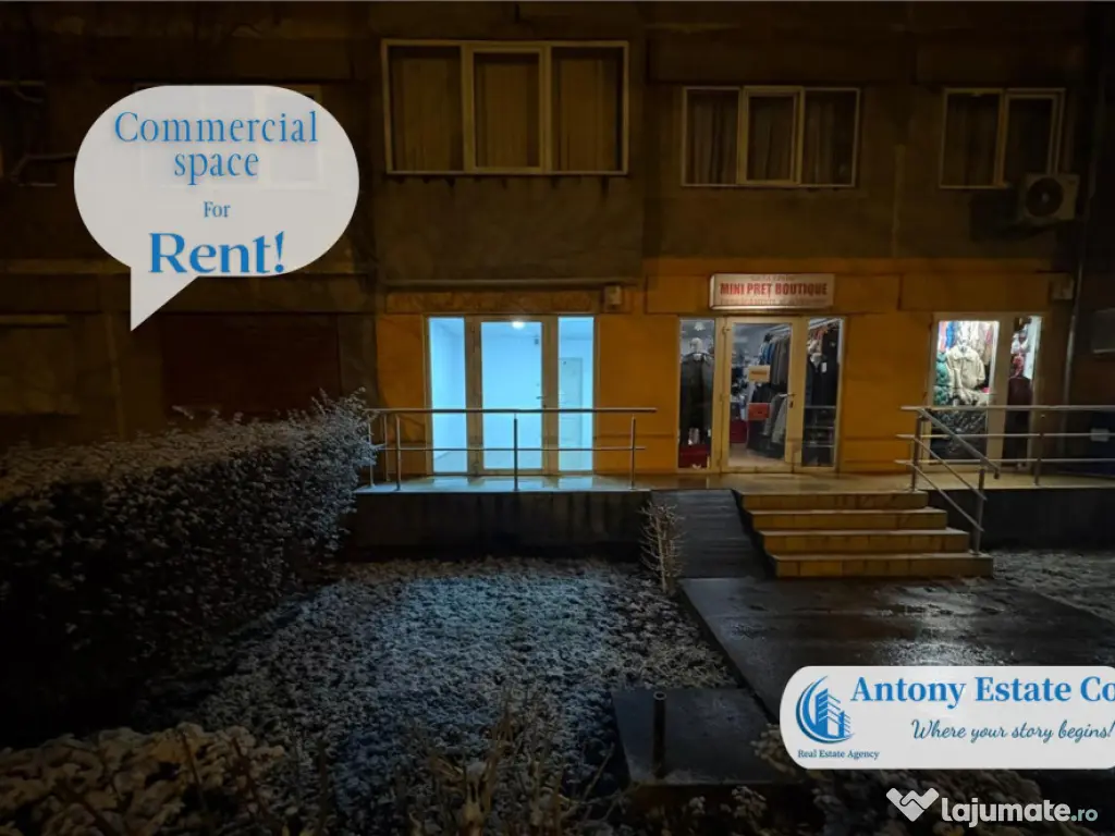 Spatiu comercial de inchiriat - Zona Al. Cazaban - Oradea