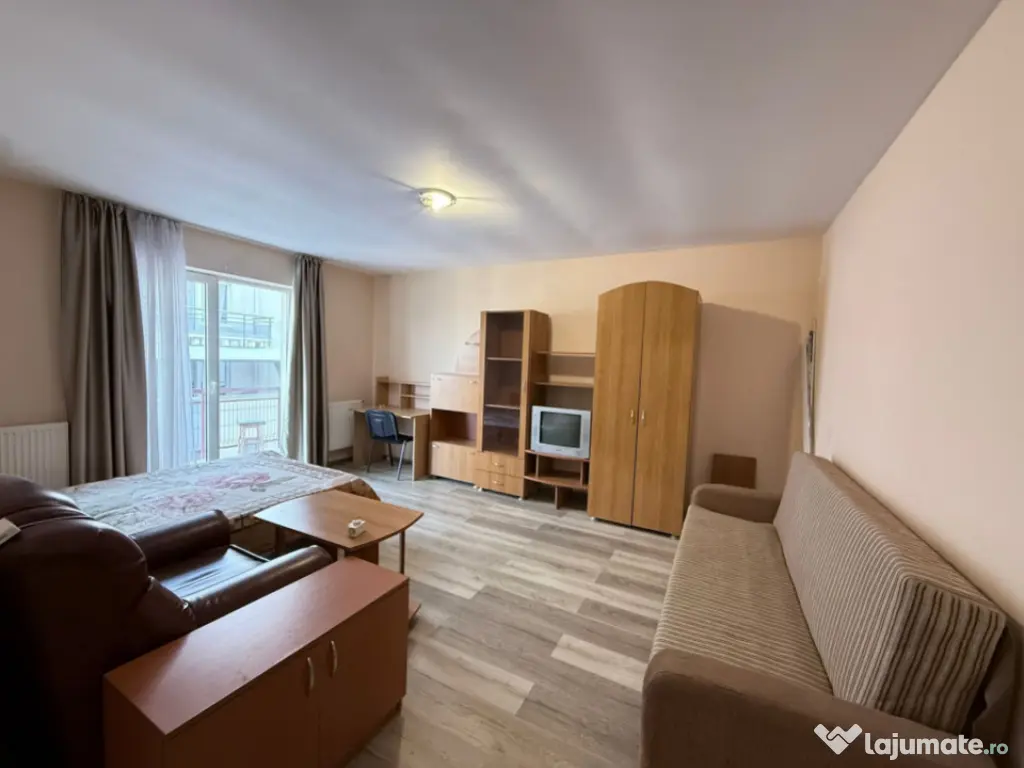 Apartament Zorilor UMF cu 1 camera, bloc dupa 2000, etaj 2 