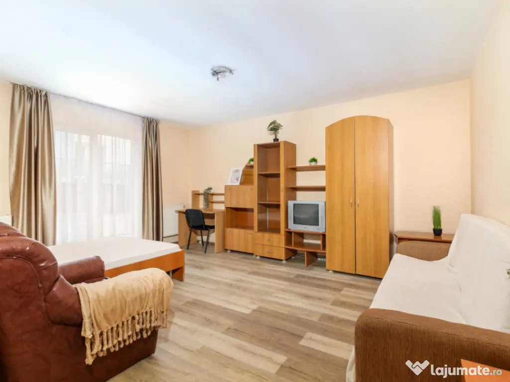 Apartament Zorilor UMF cu 1 camera, bloc dupa 2000, etaj 2