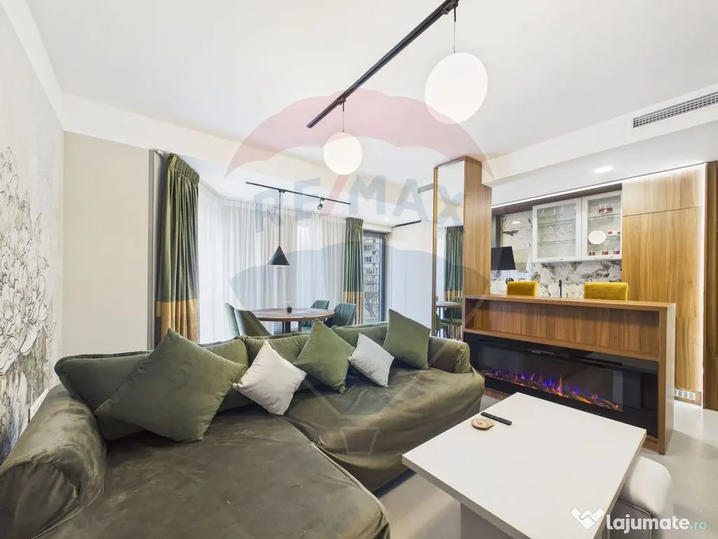 Apartament cu 2 camere ultrafinisat, de inchiriat - Zona ...