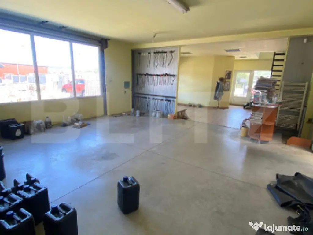 Hală de vânzare | Acces TIR | Teren 640 mp | Deschidere la
