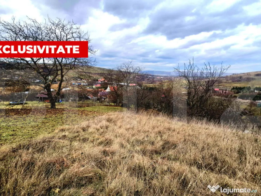 Teren intravilan 857 mp, front 68 m, zona Sopor