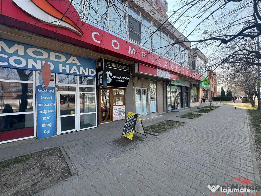 Sp comercial stradal- B.dul Bucuresti, 80 mp, renovat, comis