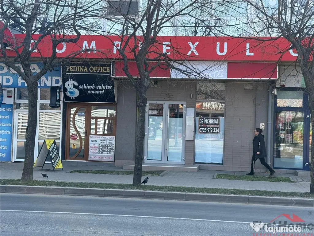 Sp comercial stradal- B.dul Bucuresti, 80 mp, renovat, comis