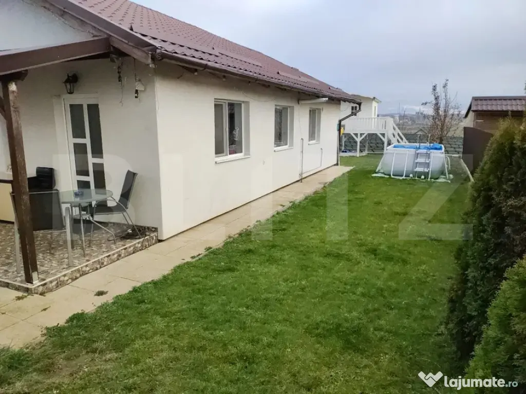 Casa moderna pe un nivel in Nazna, 100mp!