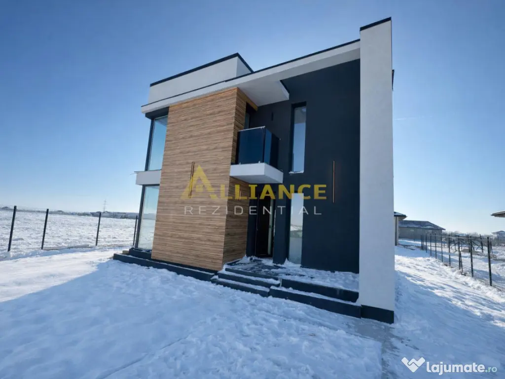 Vila individuala P 1E - 4 camere 3 bai - 470mp teren 