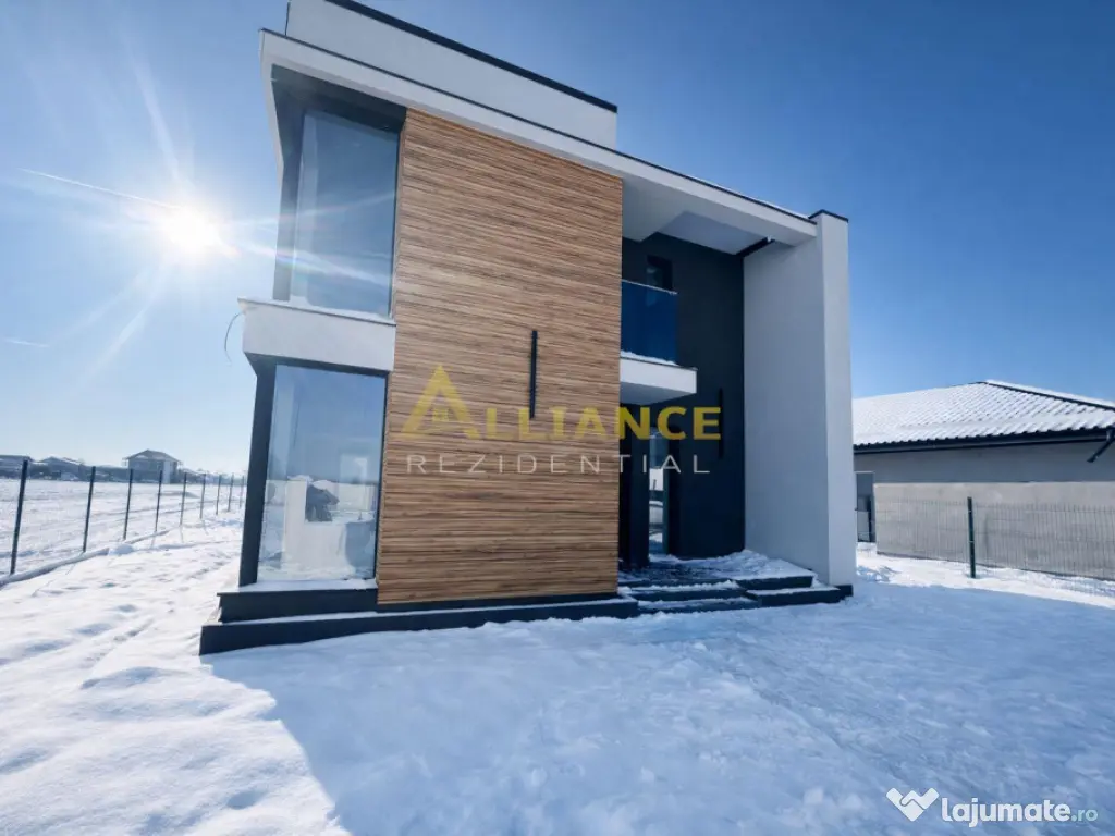 Vila individuala P 1E - 4 camere 3 bai - 470mp teren 