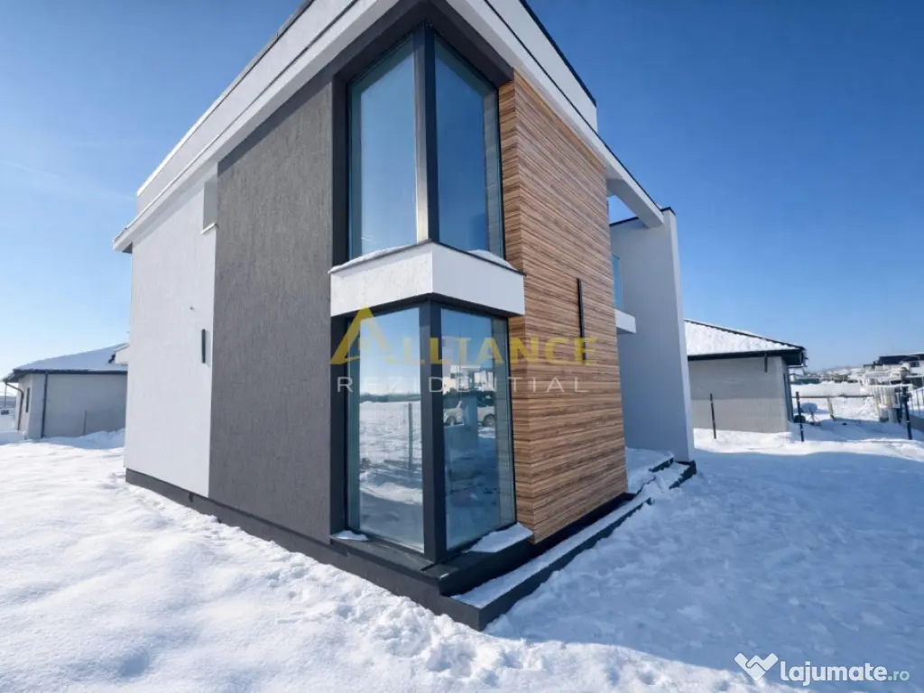 Vila individuala P 1E - 4 camere 3 bai - 470mp teren 