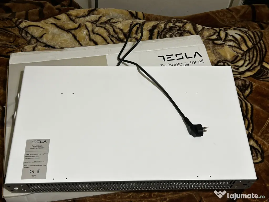 Convector Tesla 2000W - Funcționeaza Perfect