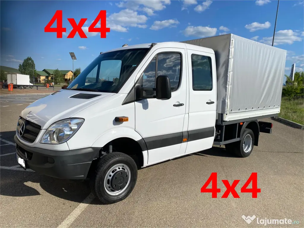 Mercedes Sprinter 4x4 / 518 cdi/ 3.0 /180 Cp/Punte dubla/Permis cat B