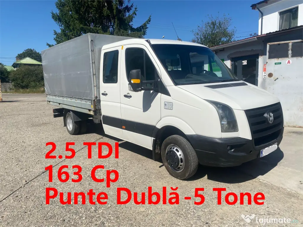 Volkswagen VW Crafter /Punte dublă / 163 Cp / DOKA / permis cat C 
