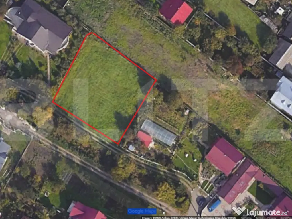 Teren intravilan 1.227 mp | Deschidere 40 ml | Șcheia