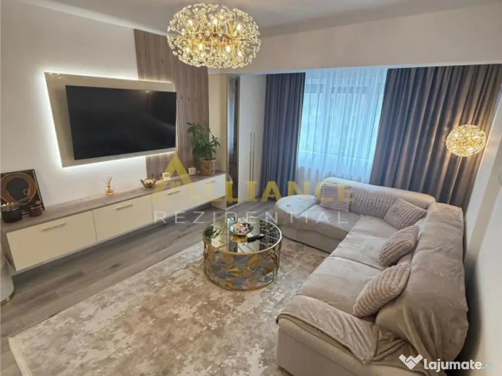 Apartament 2 camere mobilat si utilat, 56 mp, parcare subte 