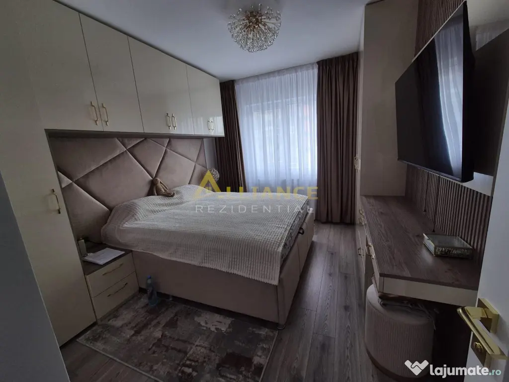 Apartament 2 camere mobilat si utilat, 56 mp, parcare subte 