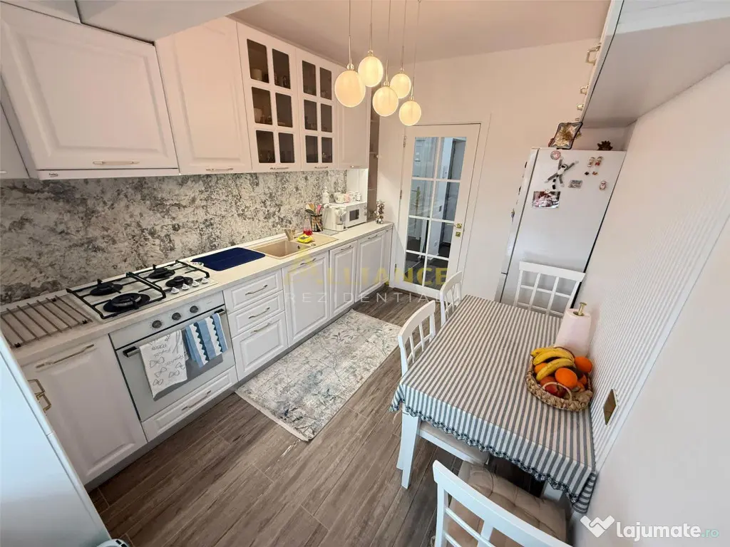 Apartament 2 camere mobilat si utilat, 56 mp, parcare subte 