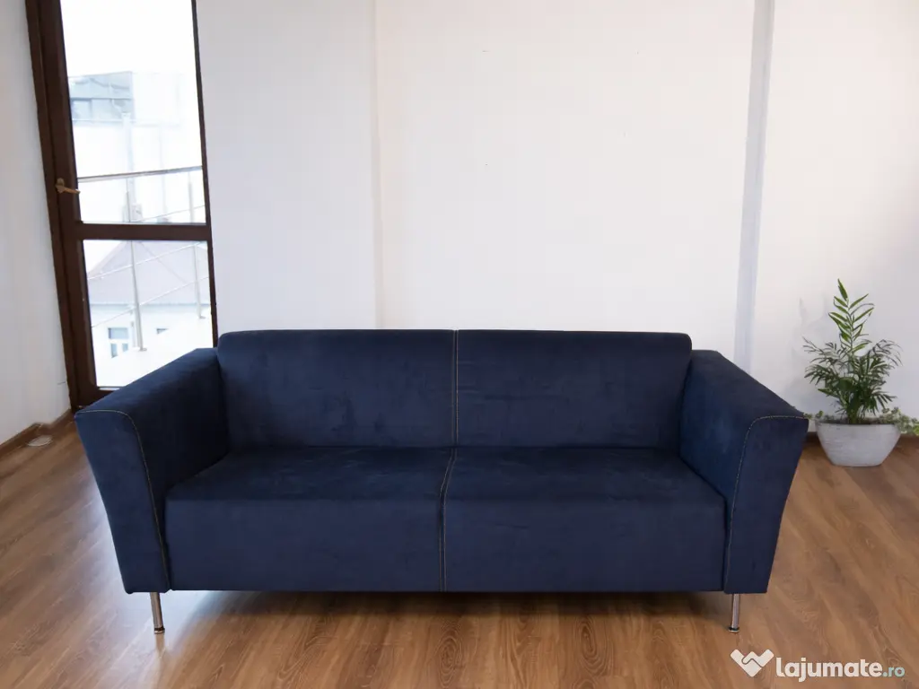 canapea 3 locuri - ideala birou/receptie/cabinete - stare foarte buna 