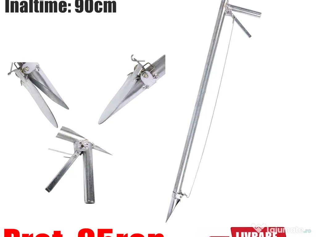 Plantator Cultivator Manual Rasaduri Bulbi Seminte Legume Fructe 2.8cm