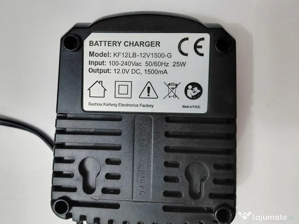 Incarcatoare 12V KF, JLH, cu acumulatori 10,8 V