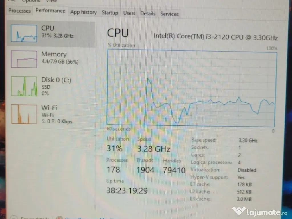Vând Unitate Slim HP rp5800 