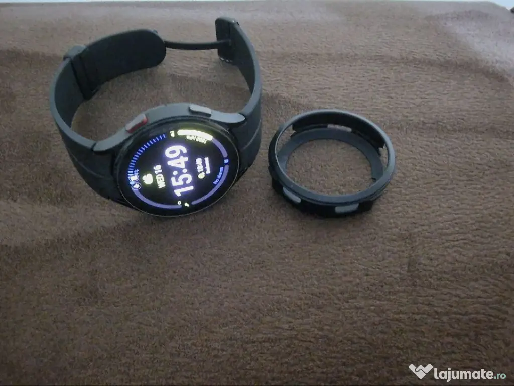 Ceas smartwatch Samsung Galaxy Watch4, 44mm, LTE, BLACK, watch 4 