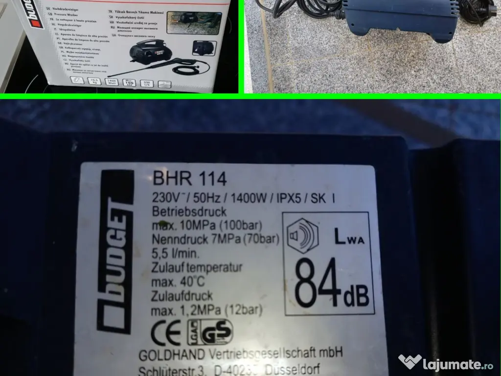 Spalator masina cu presiune 