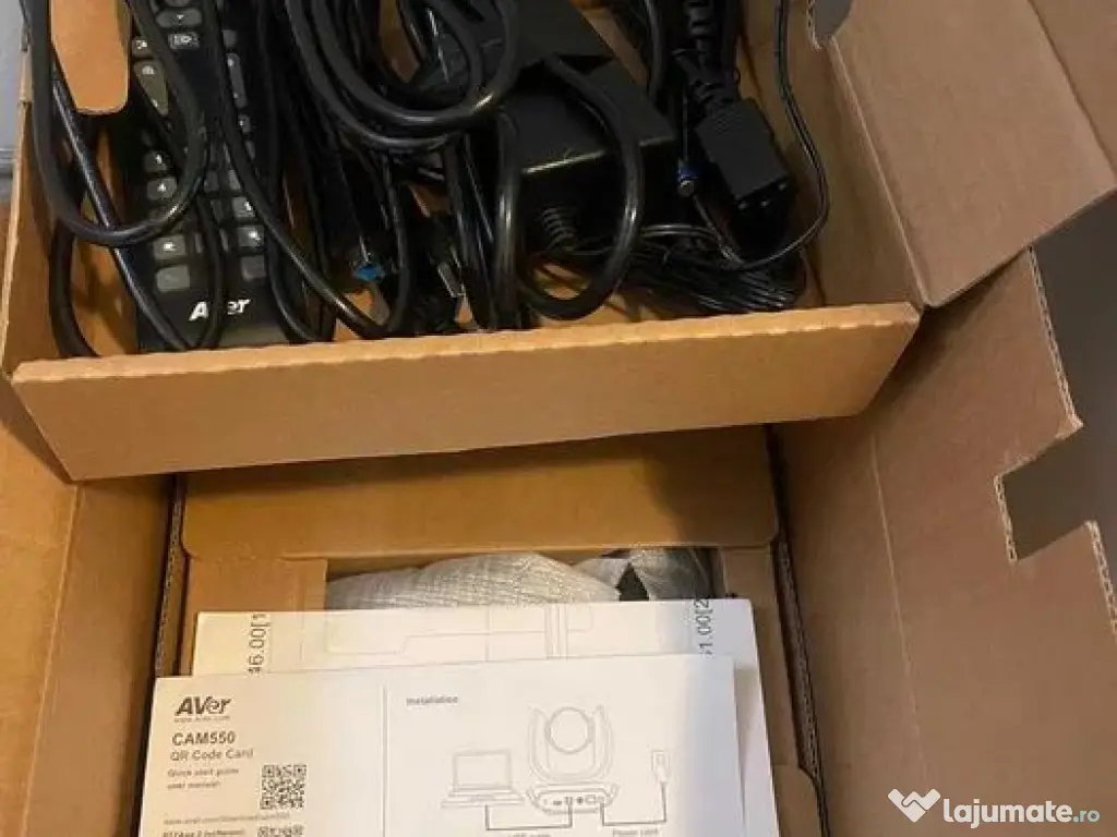 Urgent-Camera profi.videoconferinta 4K Aver CAM550 cu modul AI