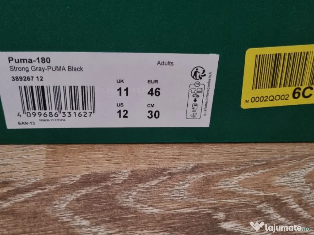 Adidasi Puma 180 Skate, mar 46, impecabili